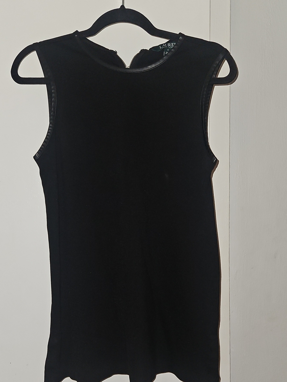 Ralph Lauren Black Sleeveless Crewneck Tank